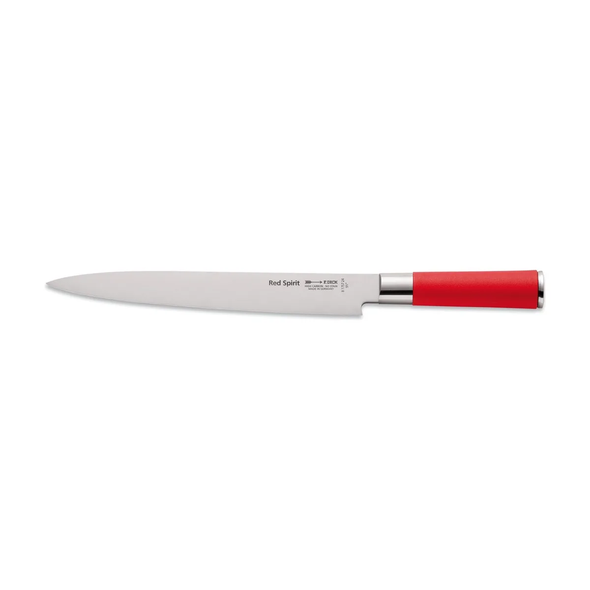 Нож янагиба F.DICK Red Spirit 81757242 для рыбы и суши, клинок 24 см, Германия