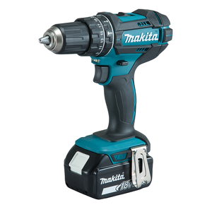Дрель-шуруповёрт ударная аккумуляторная Makita DHP482RFJ, 18 В, 62 / 36 Н·м — фото 1 из 2