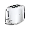 Тостер Smeg 50s Style TSF02SSEU на 4 тоста, 2 удлинённых слота, 1500 Вт, сталь