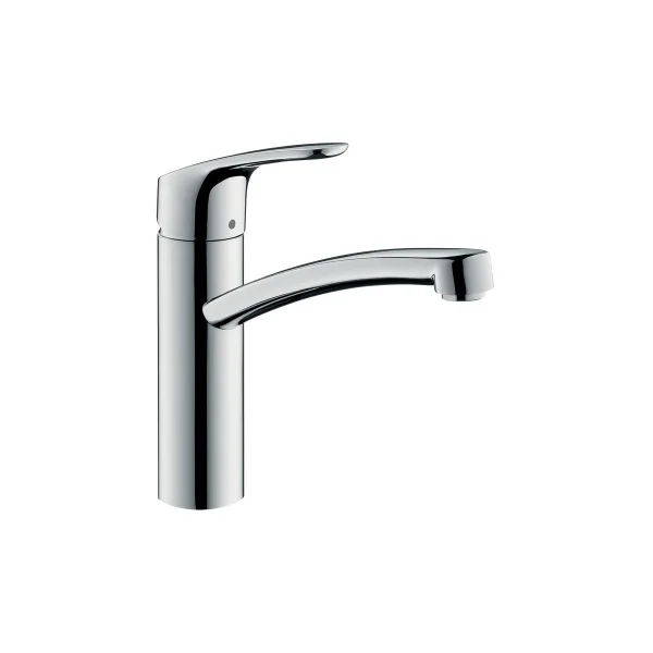 Смеситель для кухни Hansgrohe Focus M41 160, для открытых водонагревателей (низкое давление), хром (31804000)