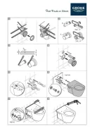 Монтажный комплект для инсталляции унитаза Grohe 37311K00