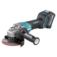 Машина углошлифовальная аккумуляторная Makita GA016GM201, XGT 40 В, 125 мм, 8500 об/мин