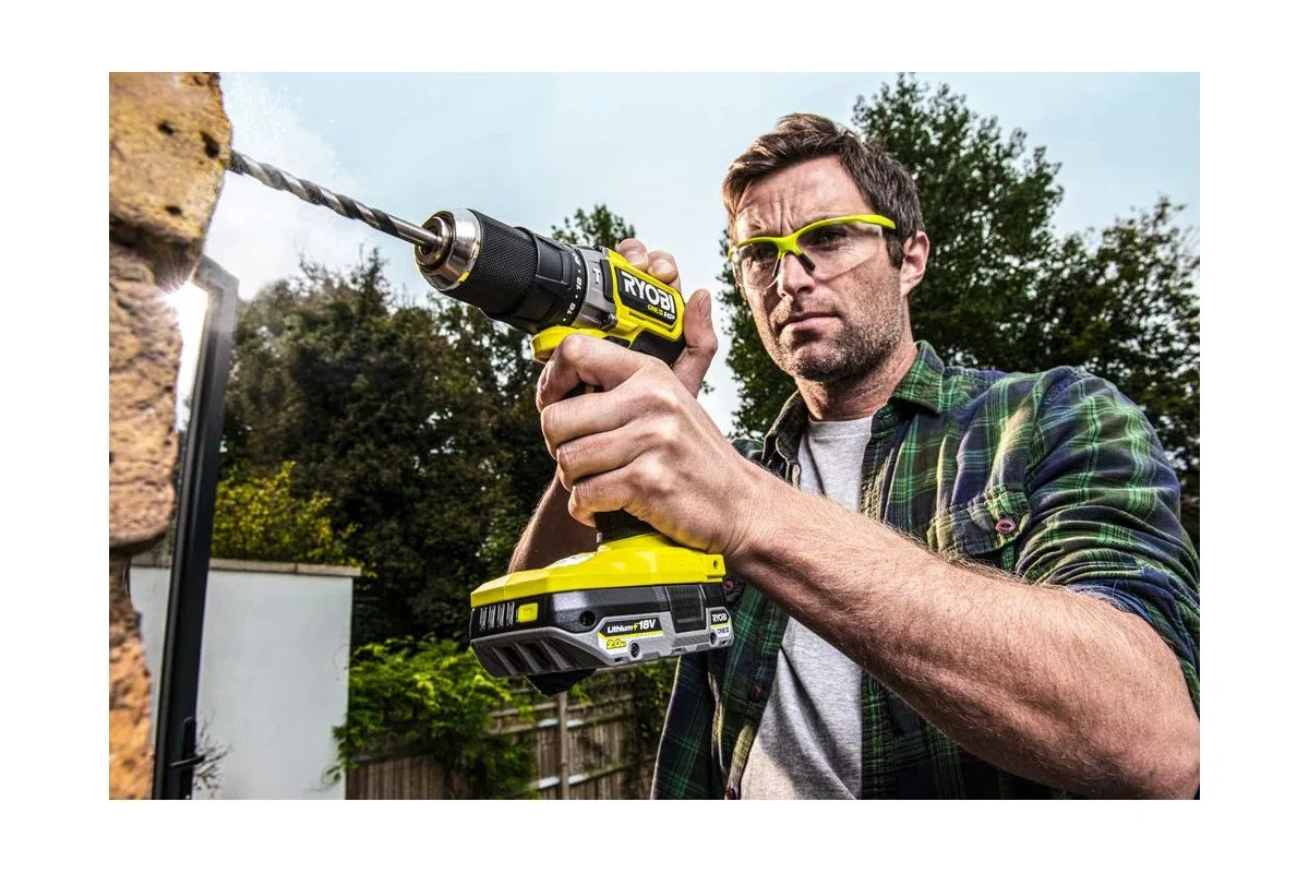 Дрель-шуруповерт ударная бесщеточная Ryobi ONE+ RPD18C-220S 5133004982 — фото 5 из 8