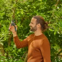 Секатор садовый Gardena PremiumCut Pro, плоскостной (Bypass), до 24 мм, для живых ветвей (12251-20)