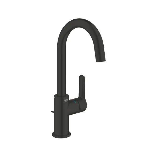 Смеситель GROHE Старт 242032432, матовый черный, однорычажный для раковины