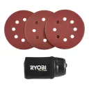 Аккумуляторная эксцентриковая шлифмашина Ryobi RROS18C-0 ONE+ HP 5133006186, без АКБ и ЗУ