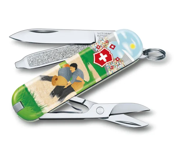 Мультитул Victorinox Classic SD Limited Edition 2020 Swiss Wrestling, 0.6223.L2009