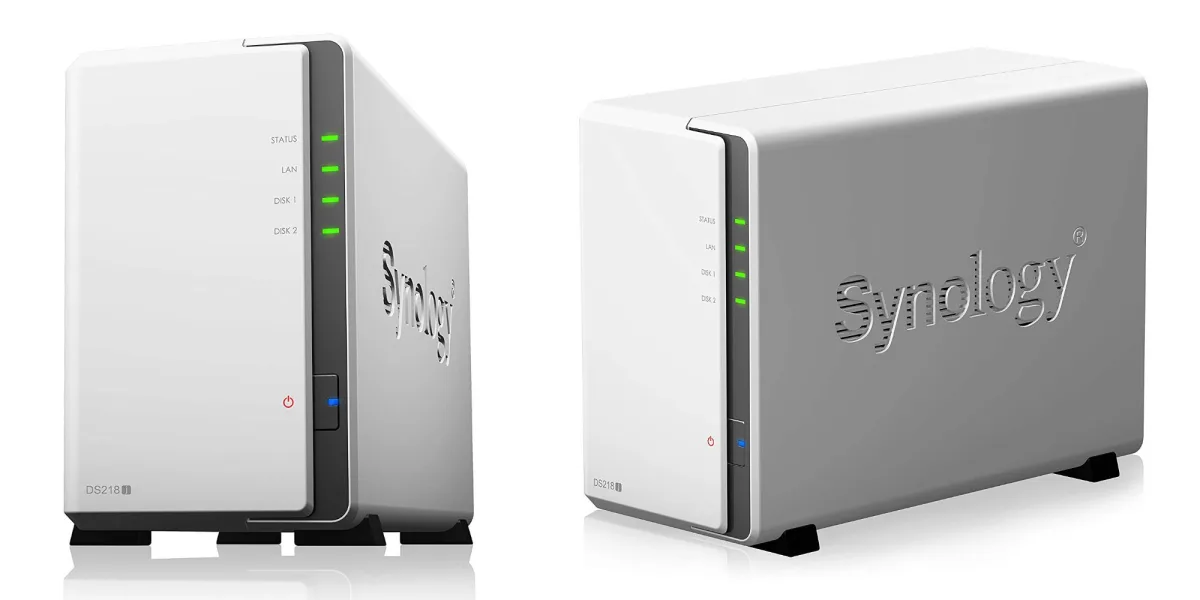 Сетевое хранилище (NAS) Synology Disk Station DS218j — фото 6 из 7
