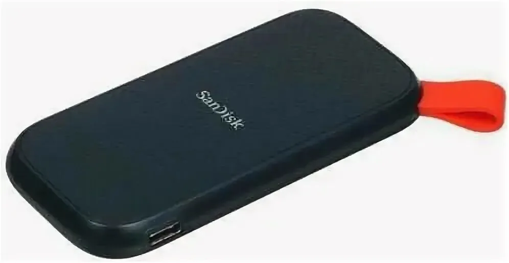 2 ТБ Внешний SSD SanDisk Portable 800 МБ/сек USB-C, USB 3.2 Gen 2 (SDSSDE30-2T00-G26) — фото 4 из 7