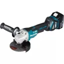 Угловая шлифмашинка Makita DGA517RTJ, бесщёточный двигатель, 125мм, 3000-8500об/мин