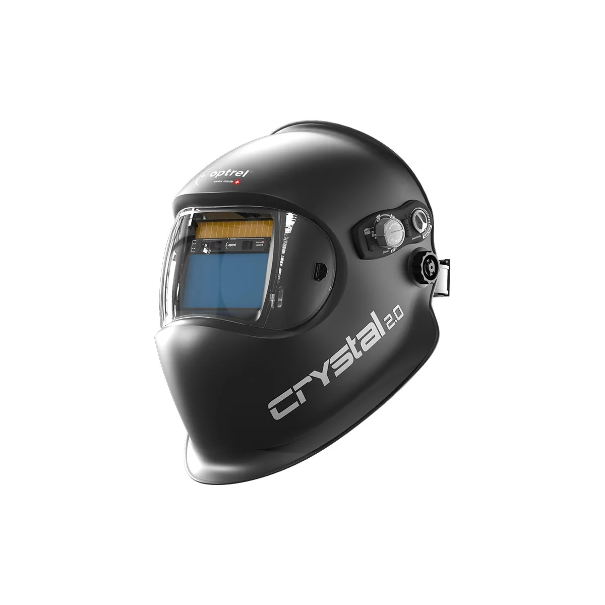 Сварочная маска Optrel crystal2.0 с автозатемнением, чёрная