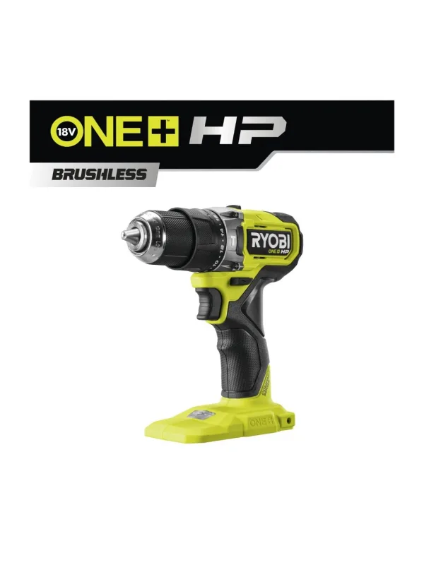 Дрель-шуруповёрт ударная аккумуляторная RYOBI ONE+ HP RPD18C1-0 18 В, 60 Нм, бесщёточная, без АКБ