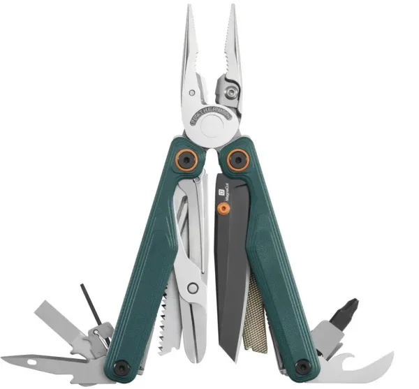 Мультитул с плоскогубцами Leatherman Wave Alpha Cascadia (833401), 16 инструментов