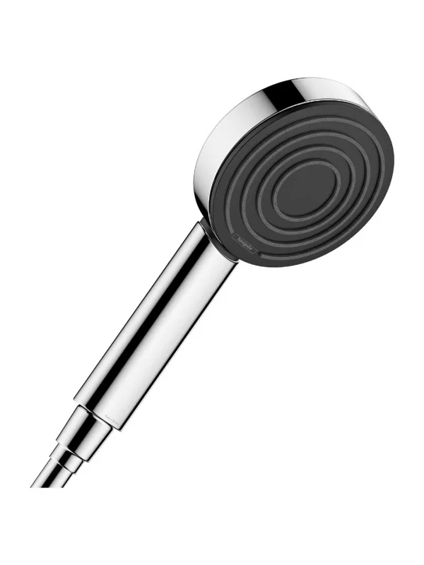 Ручной душ hansgrohe Pulsify S 105 1jet 24121000 EcoSmart+, струя PowderRain, диаметр 105 мм, хром