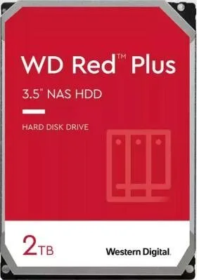 Внутренний жесткий диск WD (Western Digital) Red Plus 2 ТБ, 3.5", 5400 об/мин, SATA III 6 Гбит/с (WD20EFPX) — фото 6 из 10