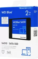 Внутренний твердотельный накопитель (SSD) WD Blue SA510 2000 ГБ