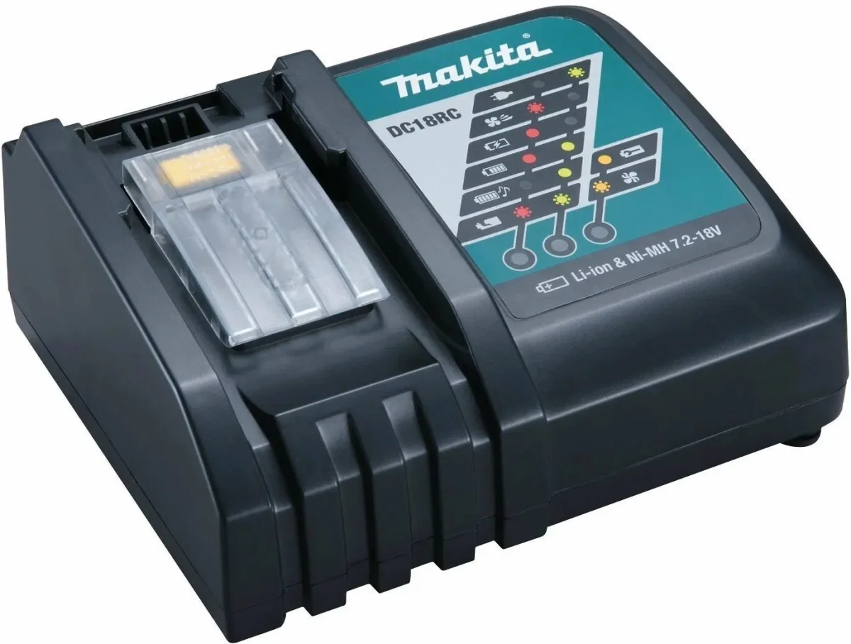 Зарядное устройство для инструмента Makita DC18RC быстрое (LXT 18В) — фото 5 из 5