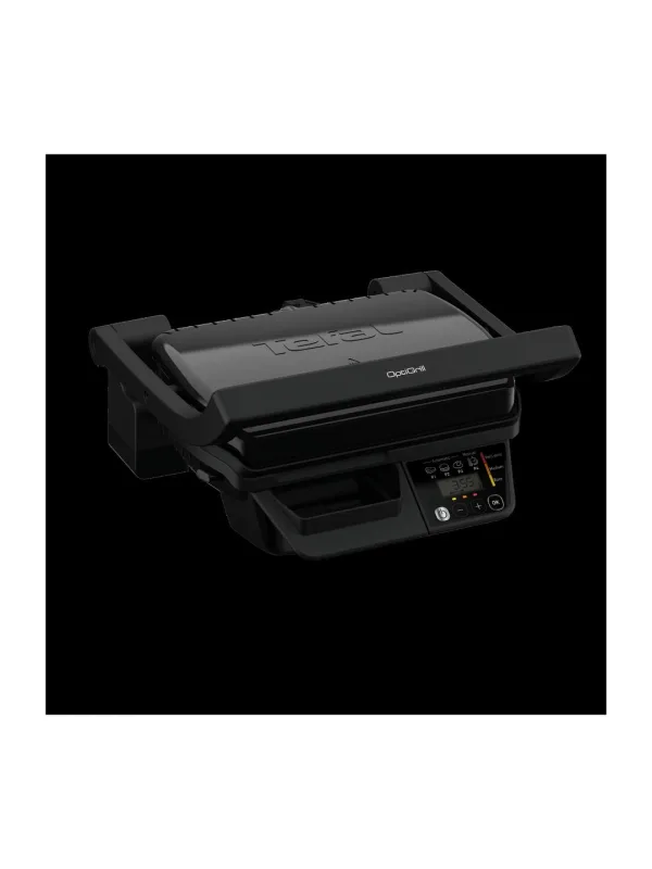 Гриль контактный электрический Tefal OptiGrill GC7P08, 2000 Вт, датчик толщины продукта