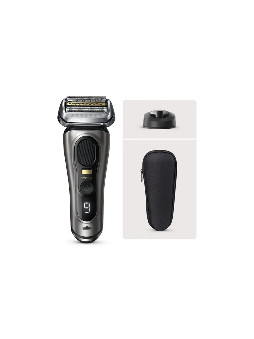 Электробритва Braun Series 9 PRO+ 9515s с зарядной подставкой и футляром