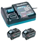 Набор аккумуляторов и зарядного устройства Makita 2xBL4050F + DC40RA (1911V6-0)