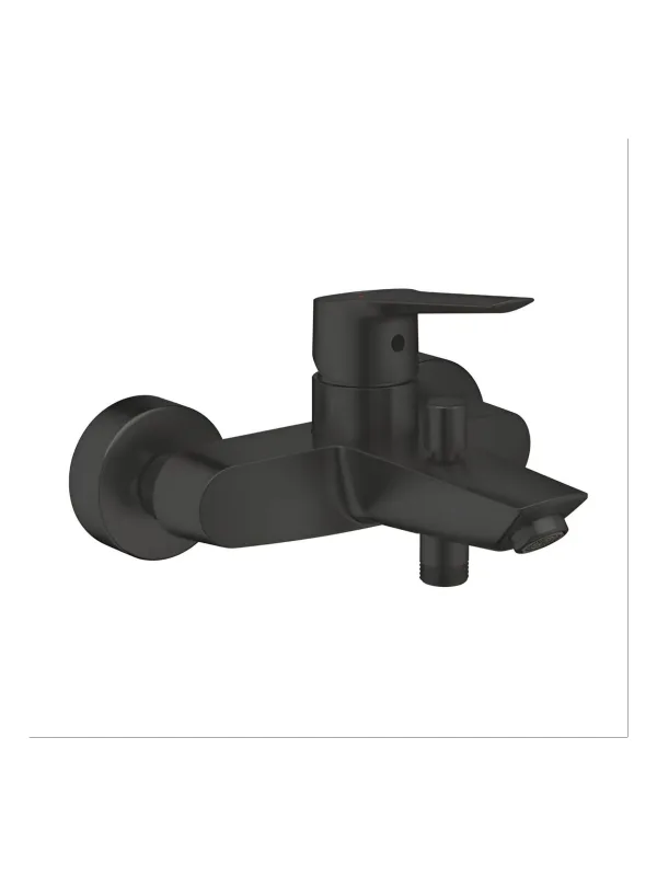 Смеситель для ванны GROHE "Start" 322782432, рычажный, монолитный, черный, матовый