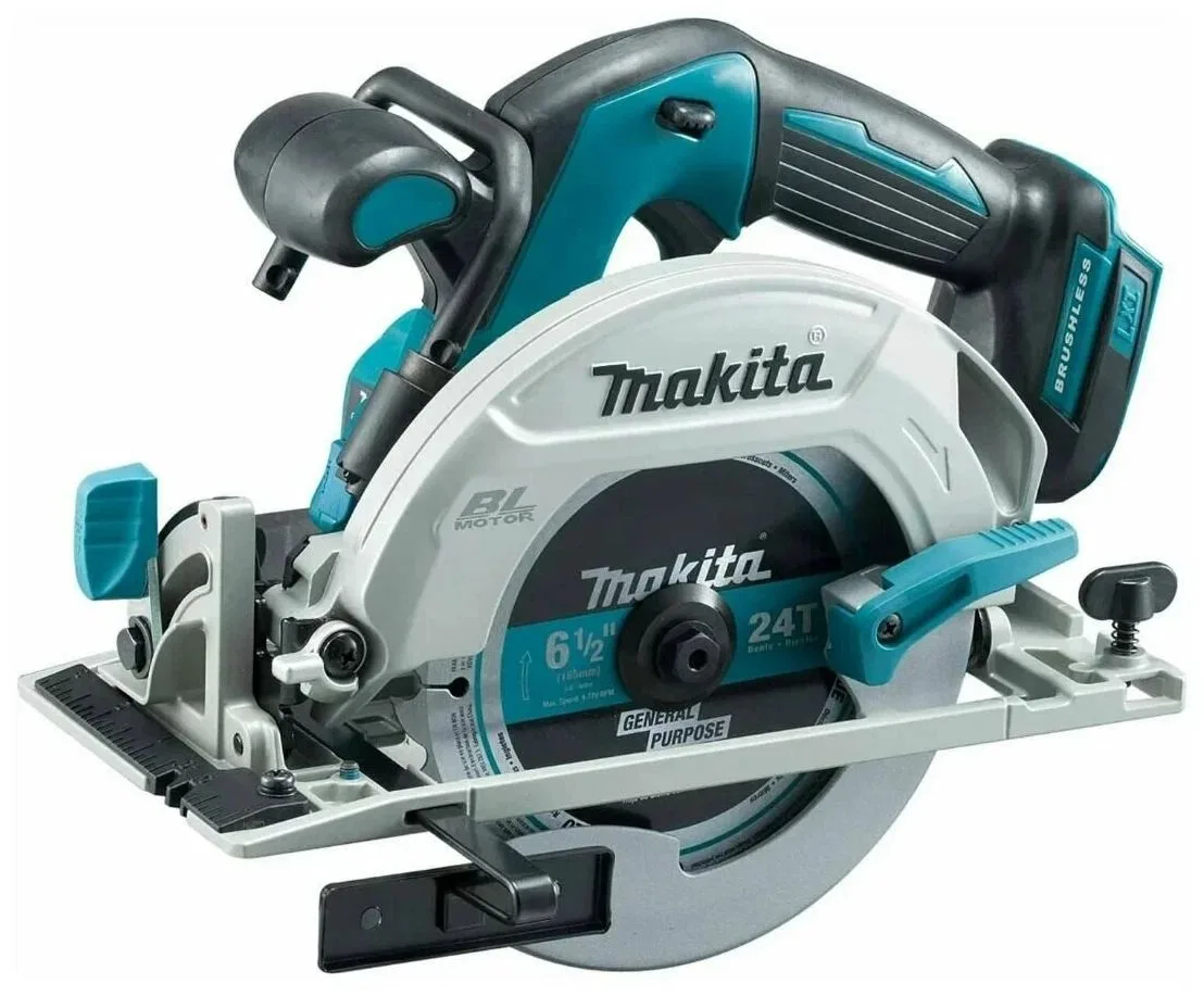 Аккумуляторная дисковая пила Makita DHS660Z 165мм (18V, Li-Ion) (без аккумуляторов и зарядного устройства) — фото 7 из 13