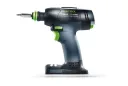 Аккумуляторная дрель-шуруповёрт T 18+3 Festool 576448-E20, синий/черный