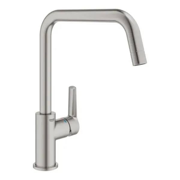 Смеситель однорычажный для мойки GROHE Start, суперсталь (30470DC0)