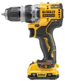 Дрель-шуруповерт DEWALT DCD703L2T-QW 12В XR с набором из 4-х насадок