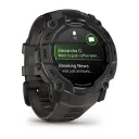 Умные часы Garmin Instinct 3, 50mm, Amoled Black with Charcoal Band (010-03020-00)