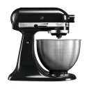 Миксер планетарный KitchenAid Classic 5K45SSEOB, чаша 4,3 л, 275 Вт, чёрный оникс