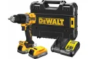 Аккумуляторная ударная дрель-шуруповерт PowerStack DEWALT DCD805E2T