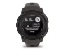 Смарт-часы Garmin Instinct E 45mm Black with Charcoal Band, черно-угольный браслет, 010-02933-00