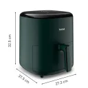 Мультипечь Tefal Easy Fry Max 5L (EY245310), 1500W, темно-зеленый