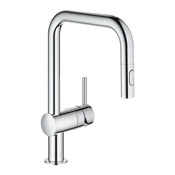 Смеситель однорычажный для мойки DN 15 GROHE Minta 32322002, латунь, хром