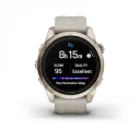 Умные часы Garmin Epix PRO Gen 2 Sapphire Edition 42mm, Soft Gold with Light Sand Band (010-02802-11)