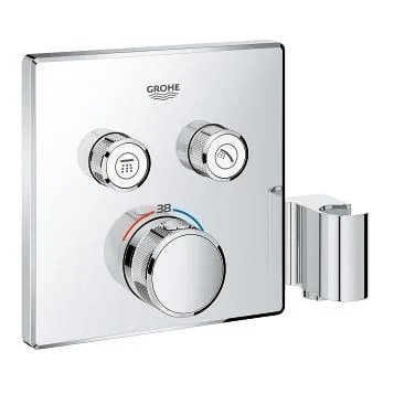 Термостат для ванны на 2 источника Grohe Grohtherm SmartControl (29125000) хром — фото 7 из 8