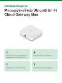 Маршрутизатор Ubiquiti UniFi Cloud Gateway Max