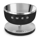 Весы кухонные электронные SMEG KSC01BLMWW до 5 кг, чаша 1,8 л, аккумулятор, чёрный мат