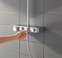 Душевой комплект GROHE с термостатом, 2 режима струи, 26508000