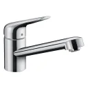 Смеситель для кухни Hansgrohe Focus M42 100 однорычажный CoolStart, поворот излива 360, хром