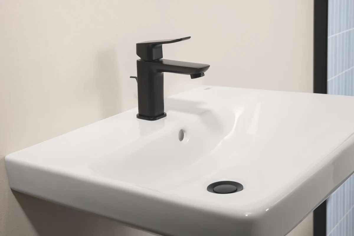 Смеситель для раковины GROHE Dice 1018562430 чёрный матовый — фото 6 из 8
