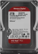 Внутренний жесткий диск WD (Western Digital) Red Plus 2 ТБ, 3.5", 5400 об/мин, SATA III 6 Гбит/с (WD20EFPX)