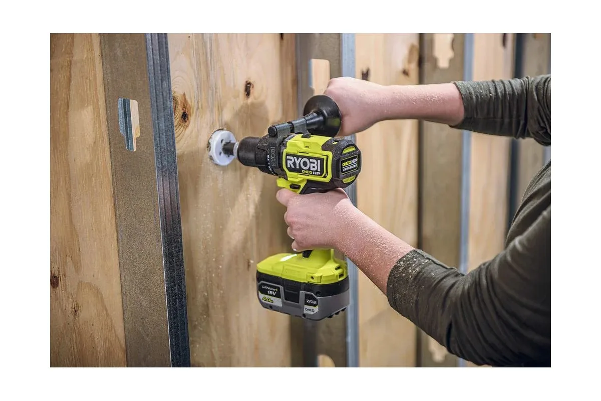 Ударная дрель-шуруповерт Ryobi ONE+ HP RPD18X-0 5133004984 (без аккумулятора в комплекте) — фото 9 из 11