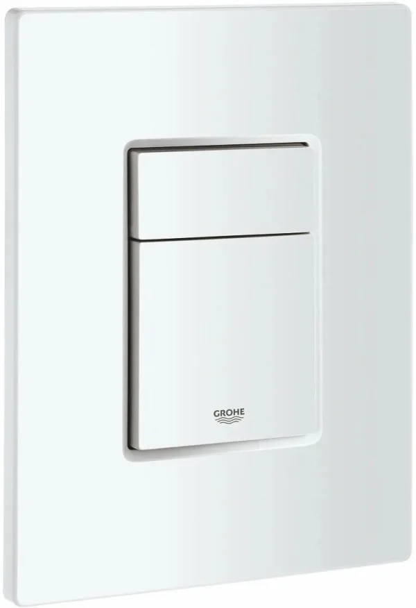 Кнопка смыва Grohe Even 38966SH0 белая, пластиковая, глянец