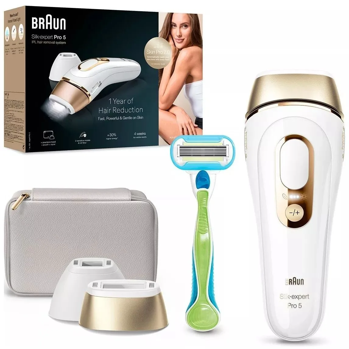 Фотоэпилятор Braun Silk-expert Pro 5 IPL PL5152