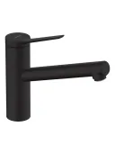 Смеситель для кухонной мойки hansgrohe Zesis M33 150, с поворотным изливом 74802670, матовый черный