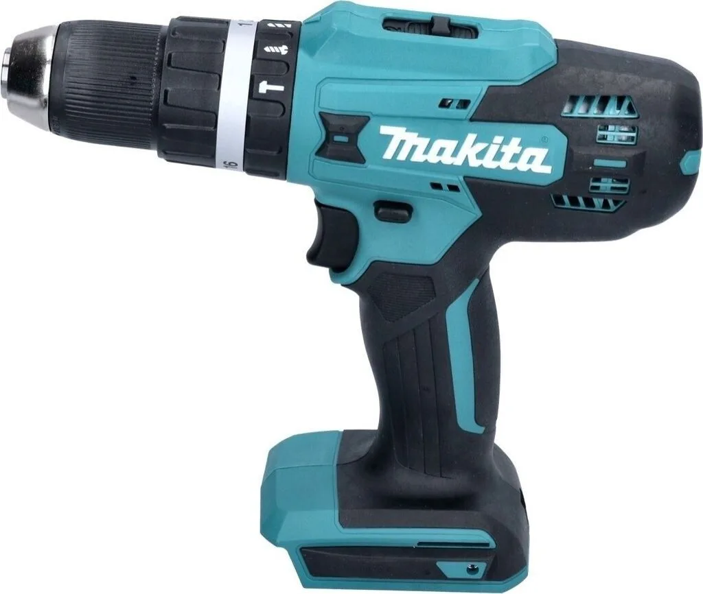 Ударная дрель-шуруповёрт Makita HP488D011, зеленый/черный, в кейсе — фото 8 из 9