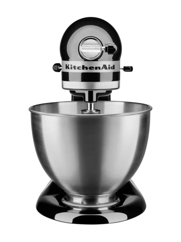 Миксер планетарный KitchenAid Classic 5K45SSEOB, чаша 4,3 л, 275 Вт, чёрный оникс