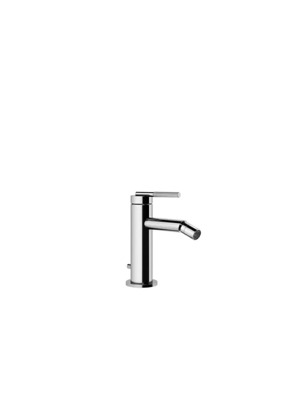 Смеситель для биде Gessi Ingranaggio 63507 однорычажный, с донным клапаном, вылет 113 мм, хром